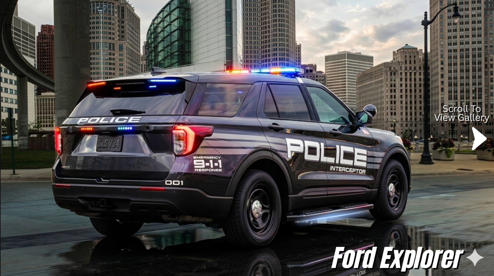 Ford Explorer Police Responder Utility