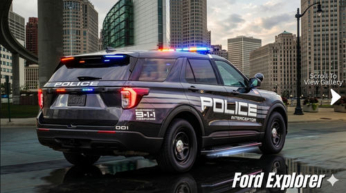 Ford Explorer Police Responder Utility